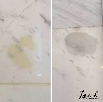 白色石材护理